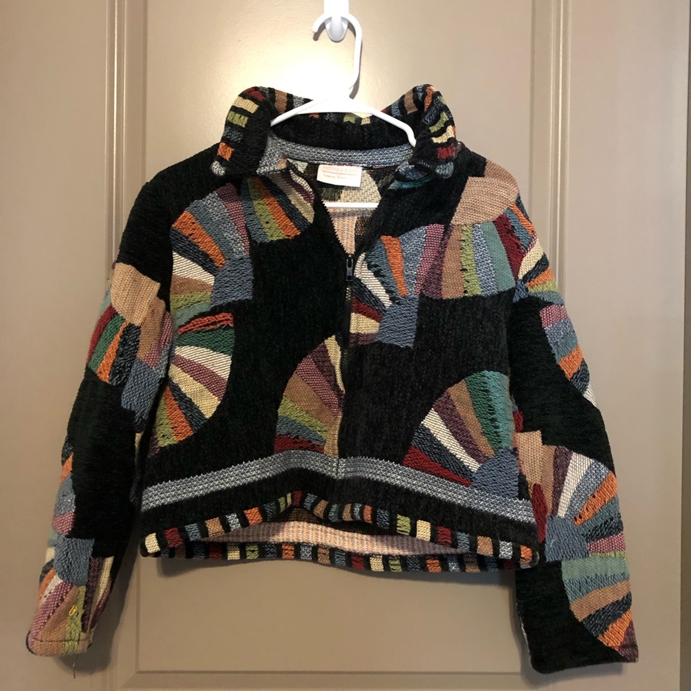 Vintage One-Of-A-Kind Cropped Jacket